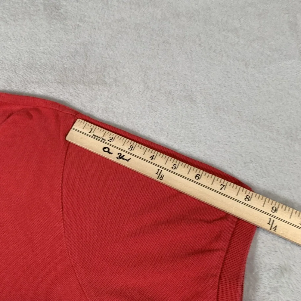 Polo Ralph Lauren Polo Shirt Mens XL Red Custom Fit‎ Short Sleeve Classic Casual